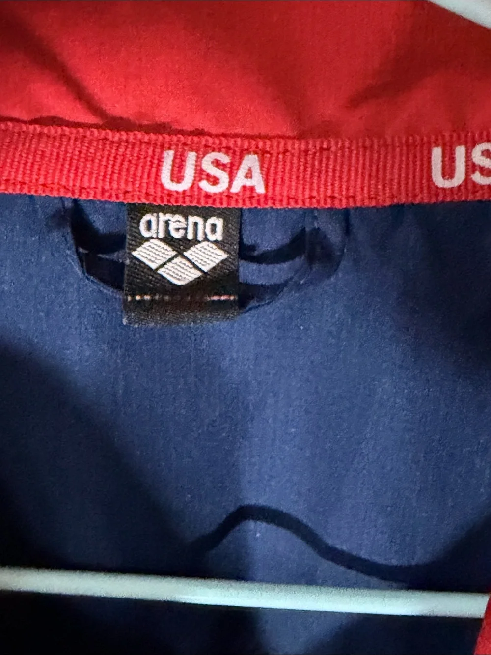 arena USA Swimming National Junior Team Warm Up Track Jacket Full Zip XXL
